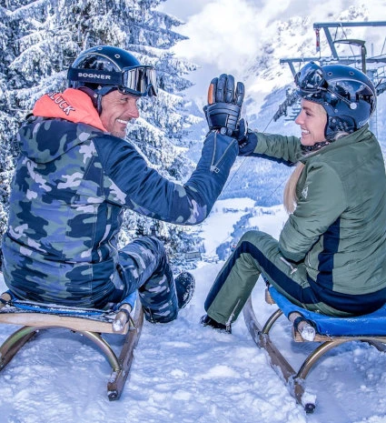 Die Ansicht von Ellmi's Zauberwelt aus der Luft